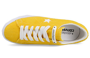 Converse One Star Platform Ox MadeMe Vibrant Yellow Women's 3 2834336