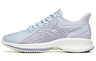 Anta Gazelle 1.0 Running Collection Low Top Running Shoes Women's Purple Blue