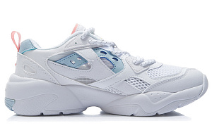 LiNing Joyful Journey Lightweight And Breathable Low top Running Shoes Women's Light Blue White 1 2834993