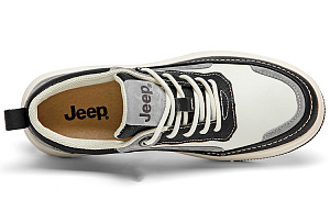 Jeep Lightweight And Wear-resistant Low-Top Skateboard Shoes Men's Black Gray Color 3 2835241