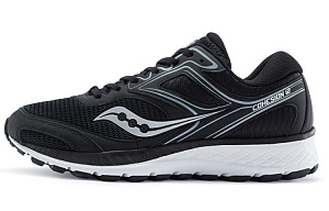 Saucony Cohesion 12 Lightweight And Breathable Low-Top Running Shoes Men's Black Standard M