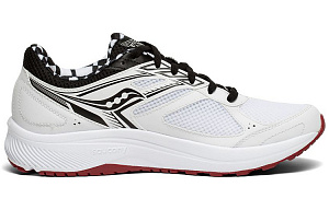 Saucony Cohesion 14 Breathable Abrasion Resistant Slip Resistant Low top Running Shoes Men's White Classic Vintage 1 2836654