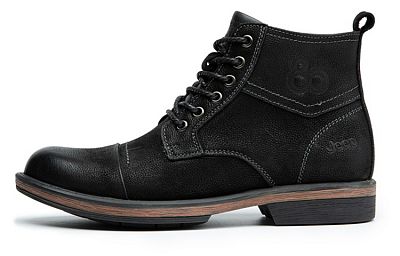 Jeep Outdoor Boots Men Black