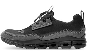 On Cloudaway Anti-Slip Wear-Resistant Breathable Coverage Support Low-Top Running Shoes Women's Black Stone Gray