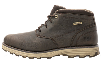 CAT Martin Boots Men Dark Umber