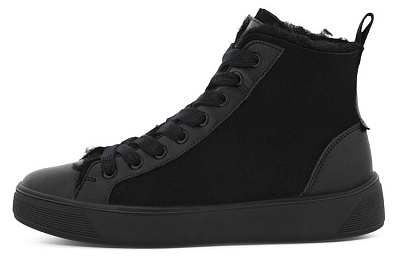 Ecco Street Tray Ankle Boots Women's Black