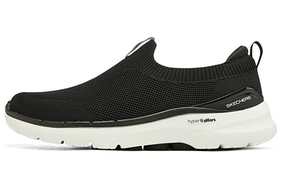 Skechers Go Walk 6 Warnock Mens Slip On 'Black'