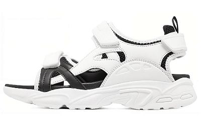 Skechers Dlites Sandal 'White Black'