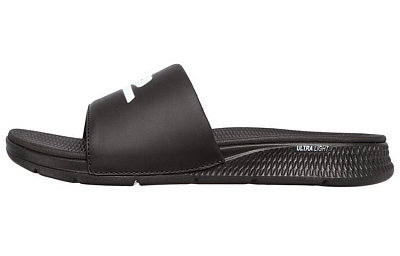Skechers Slide Slippers Men Black