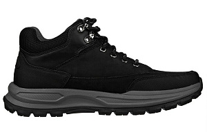 Skechers Zeller Bazemore Mid Top Hiking Shoes Men's Black 1 2843154