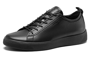 Ecco Casual Skateboard Shoes Men's Black 1 2844646