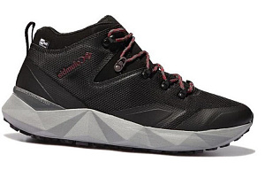 Columbia Cushioning, Slip Resistant, Abrasion Resistant, Waterproof, Lightweight Mid top Hiking Shoes Men's Black 1 2845290