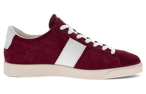 Ecco Stylish Skateboarding Shoes Women's Red 1 2846294