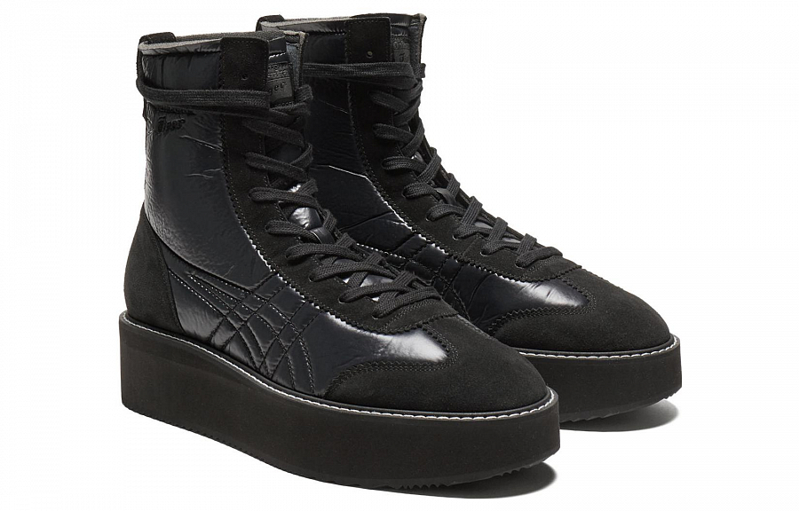 Onitsuka Tiger Delegation Chunk Skateboard Shoes Unisex High Top Black купить в интернет-магазине Yoocart с быстрой доставкой по России.