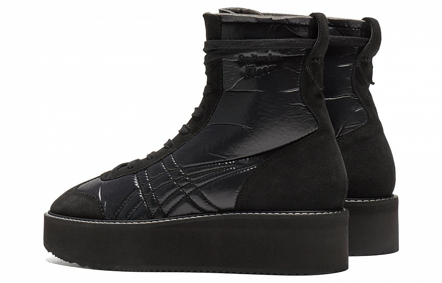 Onitsuka Tiger Delegation Chunk Skateboard Shoes Unisex High Top Black купить в интернет-магазине Yoocart с быстрой доставкой по России.