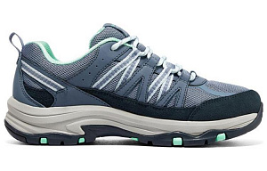 Skechers Trego Low Top Casual Shoes Women's Gray Blue 1 2846656