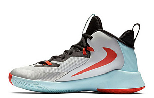 Nike Future Court Sd 'Pure Platinum Team Orange' Gs