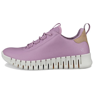 Ecco Abrasion Resistant Low Top Casual Shoes Women's Purple