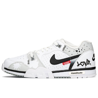 Nike Support Balance Low Top Training Shoes Men's Black White Gray