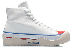 LINING CF Skateboard Shoes Women's High top Standard White 1 2849305