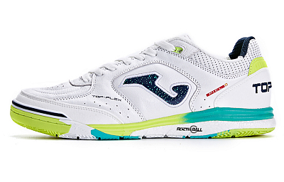 Joma AG Rubber Short Studs Anti Slip Wear Resistant Soccer Shoes Men's White