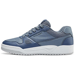 Skechers Lightweight And Breathable Low Top Skateboard Shoes Men's Marine Blue