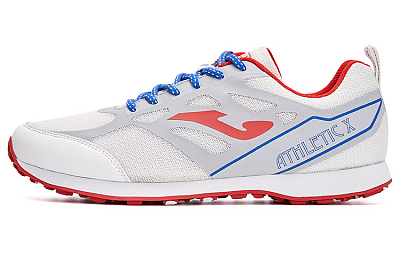 Joma Slip Resistant Abrasion Resistant Shock Absorbers Low Top Training Running Shoes Women's White