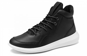 Ecco Racing Speed High Top Sports Casual Shoes Women's Black 1 2851997