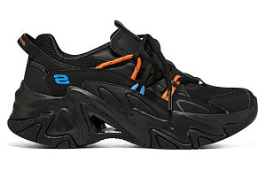 Skechers Stamina V3 'Black Orange Blue' Women's 1 2852327