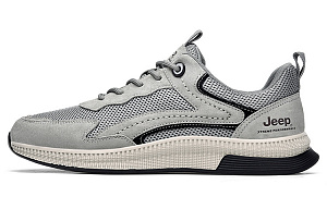 Jeep Low Top Casual Shoes Men's Gray