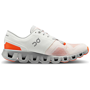 On Running Cloud X 3 Ivory Alloy Women's 1 2852363