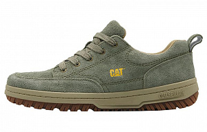 CAT Decade Cushioning Anti-Slip And Wear-Resistant Low-Top Outdoor Shoes Men's Light Green