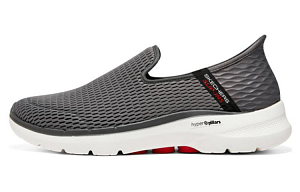 Skechers Go Walk 6 Shoes 'Grey Red White'