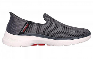 Skechers Go Walk 6 Shoes 'Grey Red White' 1 2852777