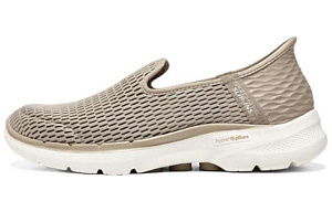 Skechers Go Walk 6 Shoes 'Light Brown' Women's