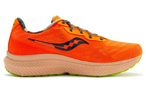 Saucony Triumph 19 Anti Slip Wear Resistant Low Top Running Shoes Women's Orange 1 2853647