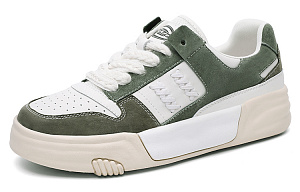 Dickies Patchwork Collection Sports Casual Shoes Women's White Green 1 2853702