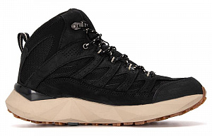 Columbia Facet Ridge Waterproof Anti-Slip Wear-Resistant Mid-Top Outdoor Shoes Men's Black White 1 2853712