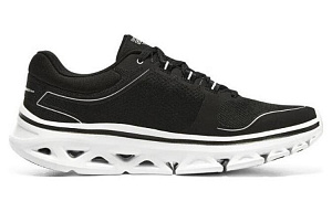 Skechers Go Run Glide Step Low Top Running Shoes Men's Black White 1 2853721
