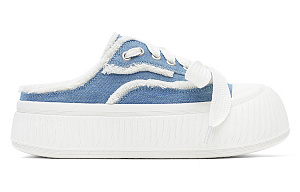 Dickies Anti-Slip Wear-Resistant Low-Top Canvas Shoes Women's Light Blue 1 2853758