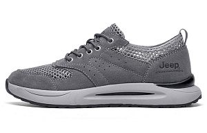 Jeep Low-Top Outdoor Shoes Men's Gray