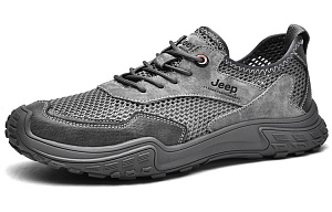 Jeep Low Top Outdoor Shoes Men's Gray 1 2854742