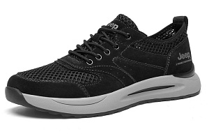 Jeep Low Top Casual Shoes Men's Black 1 2854845