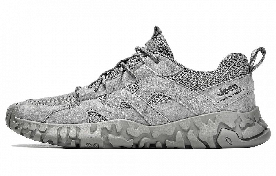 Jeep Low Top Outdoor Shoes Men's Gray купить в интернет-магазине Yoocart с быстрой доставкой по России.