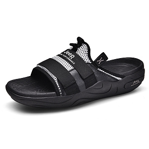 Jeep Slide Slippers Men's Black Gray 1 2855680