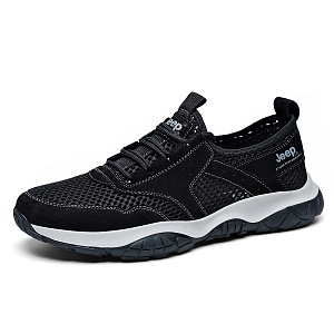 Jeep Breathable Slip-Resistant Outdoor Shoes Men's Black 1 2855713