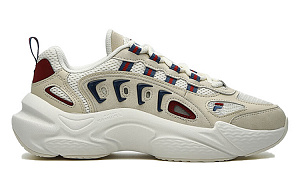 FILA FUSION Sky Trail Dx Sneakers 'Beige White Red' Women's 1 2855812