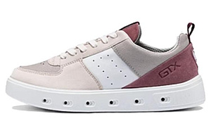 Ecco Low-Top Skateboard Shoes Women's Lime Gray