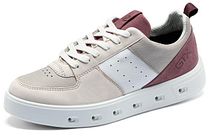 Ecco Low-Top Skateboard Shoes Women's Lime Gray 1 2856199