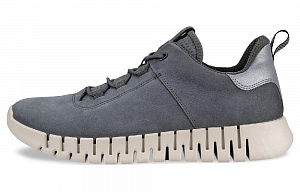 Ecco Smart Series Low Top Casual Shoes Men's Magnet Gray